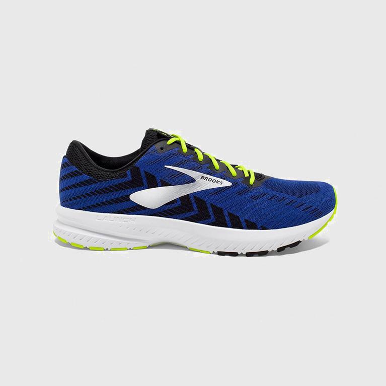 Brooks Launch 6 Israel - Men's Road Running Shoes - Blue (72016-DSWT)